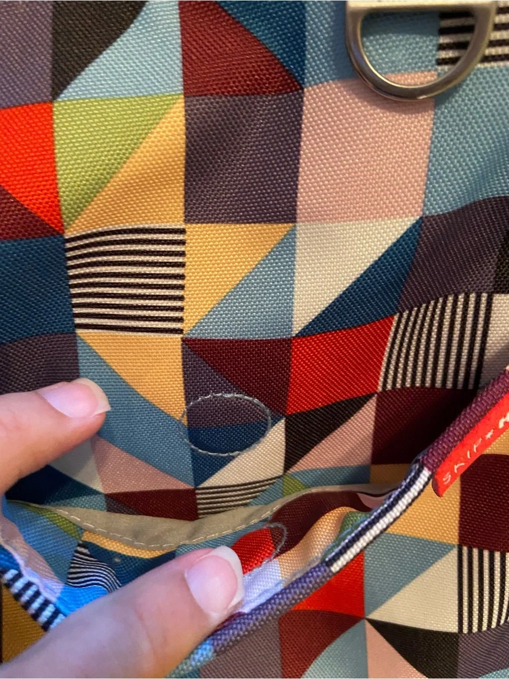 Skip Hop Multi color Diaper Bag